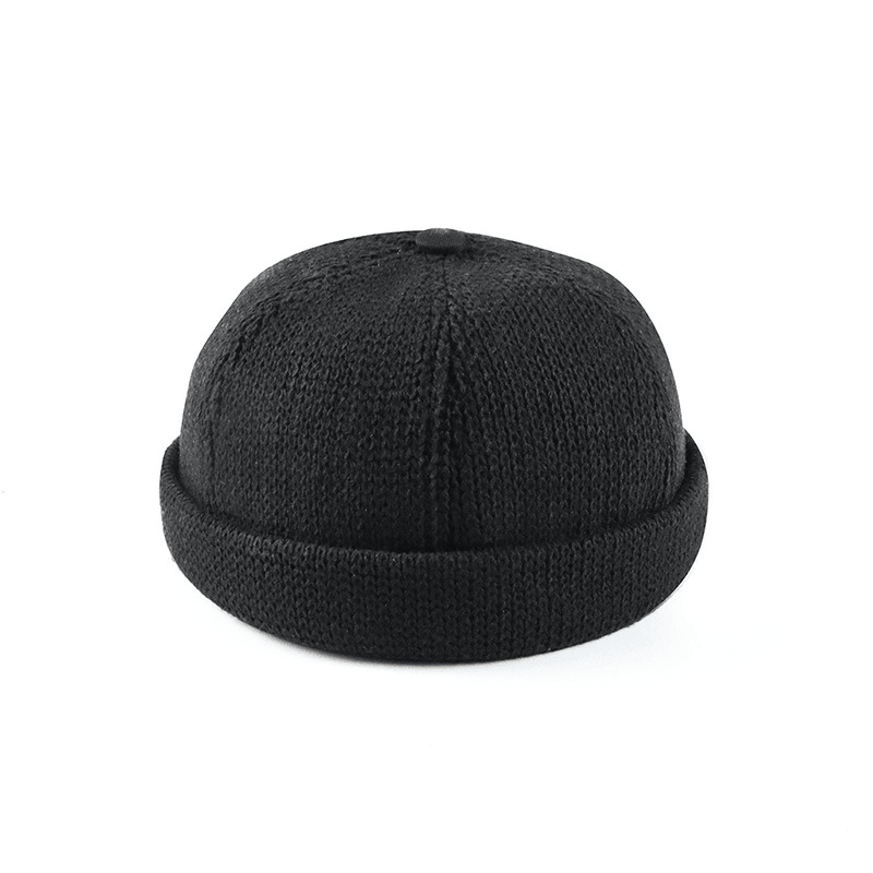 Melon Hat Hip Hop Personality Trendmen and Women Landlord Ruffian Hat without Eaves