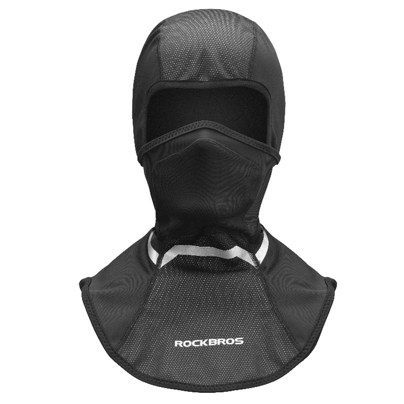 ROCKBROS Balaclava Winter Ski Cycling Mask Windproof Fleece Warm Hat Scarf Men Thermal Face Mask Cover - MRSLM