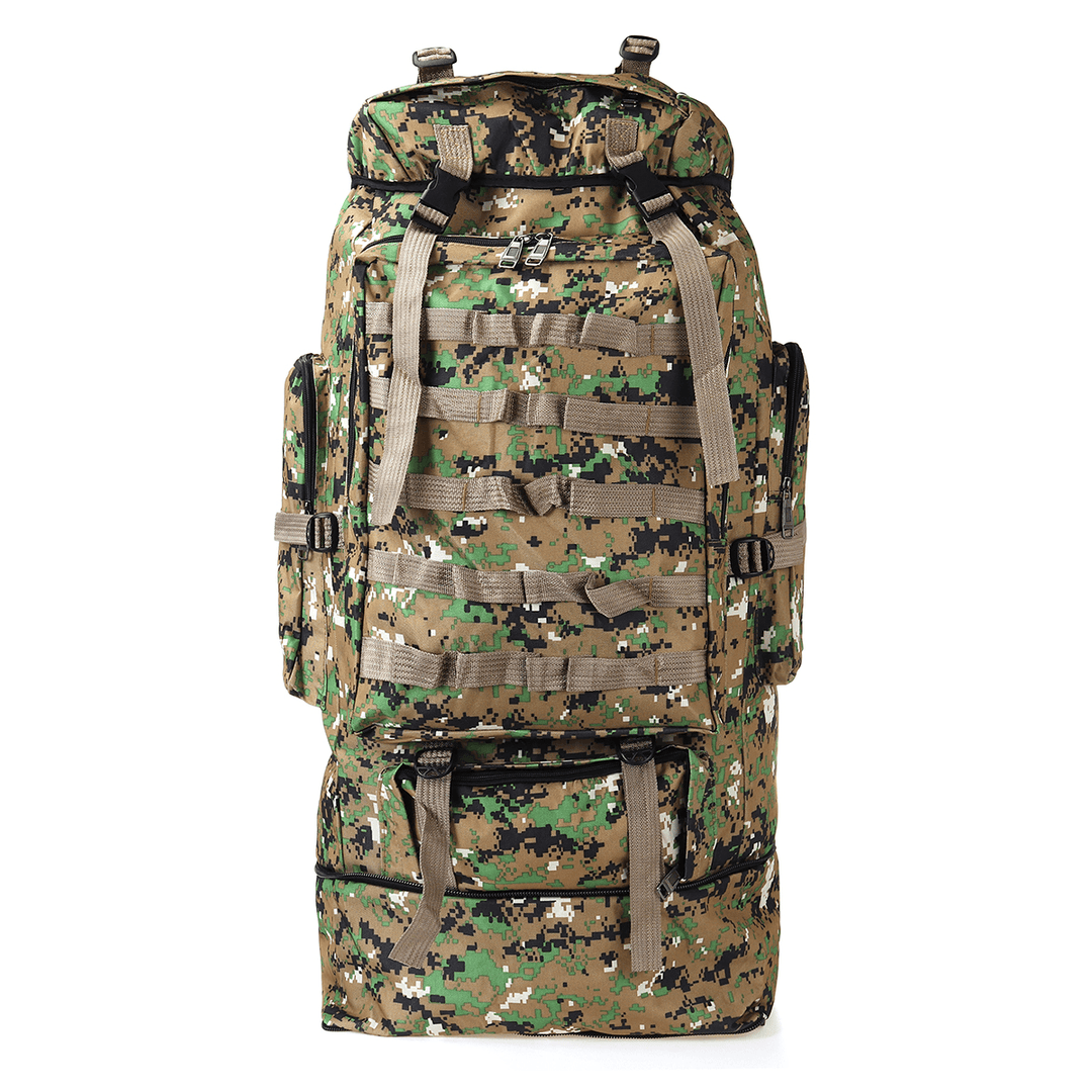 90-100L Military Tactical Backpack Waterproof Molle Climbing Bag Outdoor Trekking Camping - MRSLM