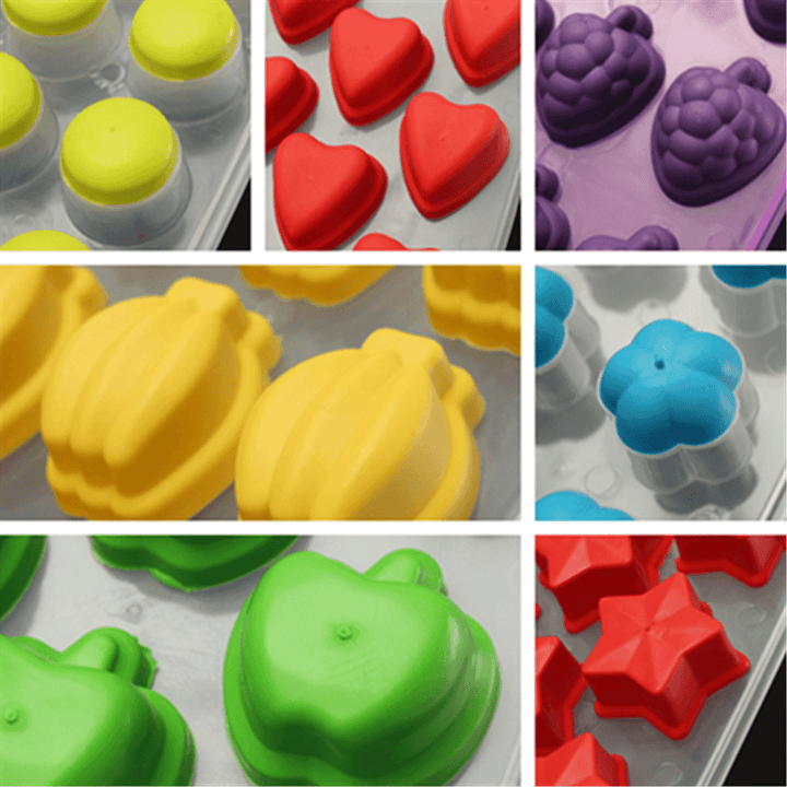 Silicone Ice Ball Cube Tray Freeze Mould Bar Jelly Pudding Chocolate Mold Maker