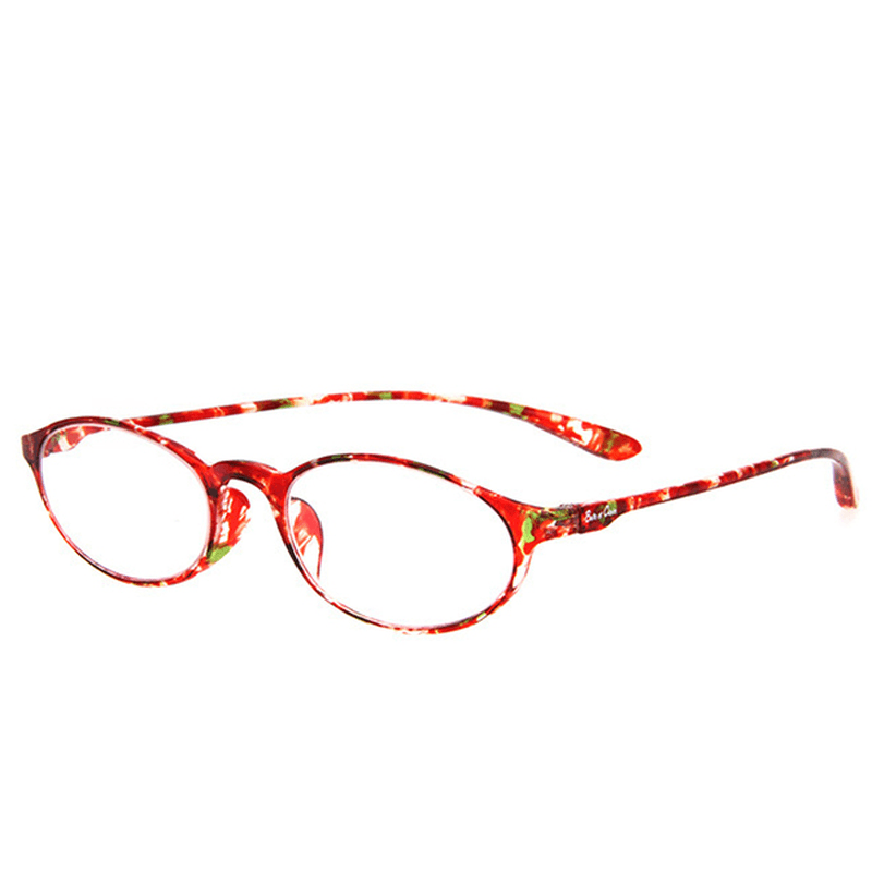 Mens Women TR90 Light Weight Resin Reading Glasses Foldable Presbyopic Glasses - MRSLM