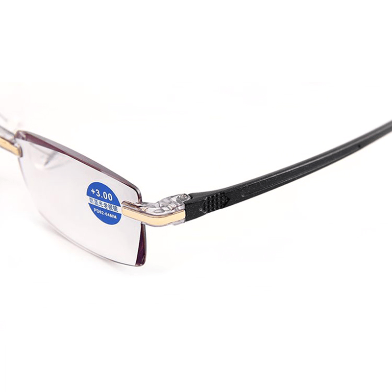 Women round Rimless Reader Reading Glasses