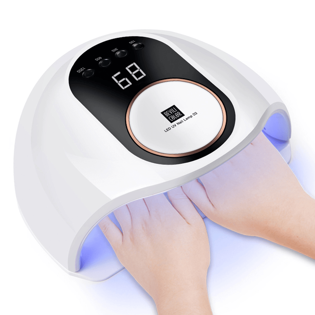 Nail Lamp Nail Dryer LED Screen Motion Sensing Timed Mode Nail Salon Tool Manicure Pedicure Equipment - MRSLM