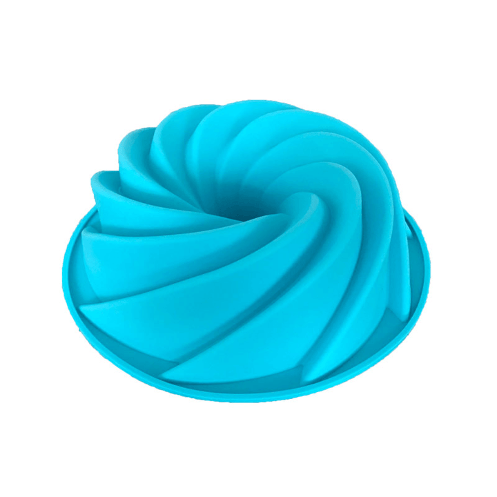 Big Swirl Shape Silicone Butter Cake Mould Baking Mold Form Tools for Cake Mold Baking Dish Bakeware