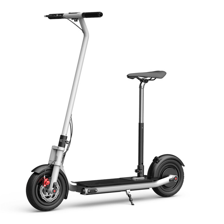 NEXTDRIVE N-7 300W 36V 10.4Ah Foldable Electric Scooter Vehicle with Saddle for Adults/Kids 32 Km/H Max Speed 18-36Km Mileage - MRSLM