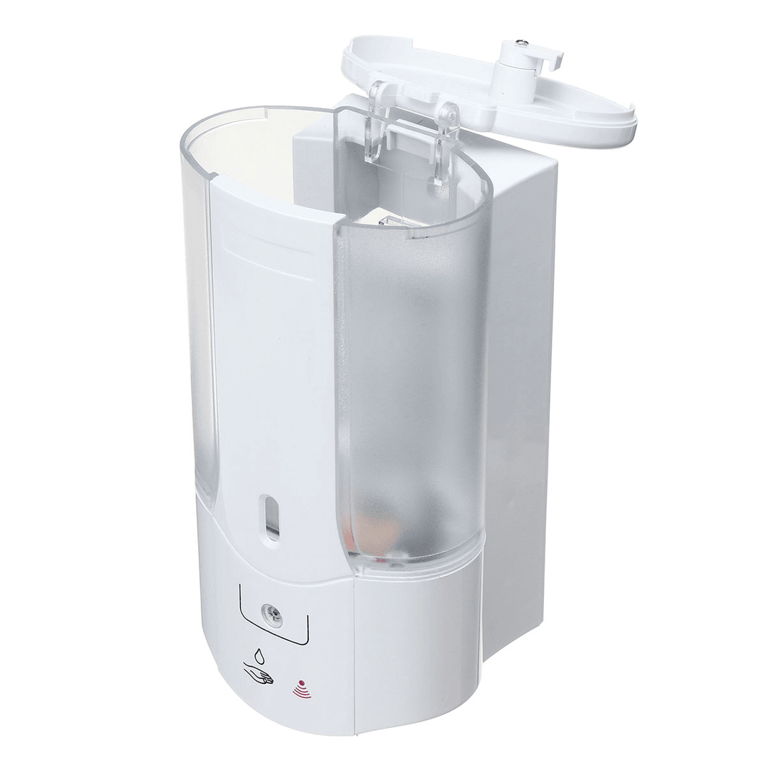 500Ml Automatic Sensor Hand-Free Soap Dispenser Shampoo Bathroom Wall Mounted Liquid Dispenser