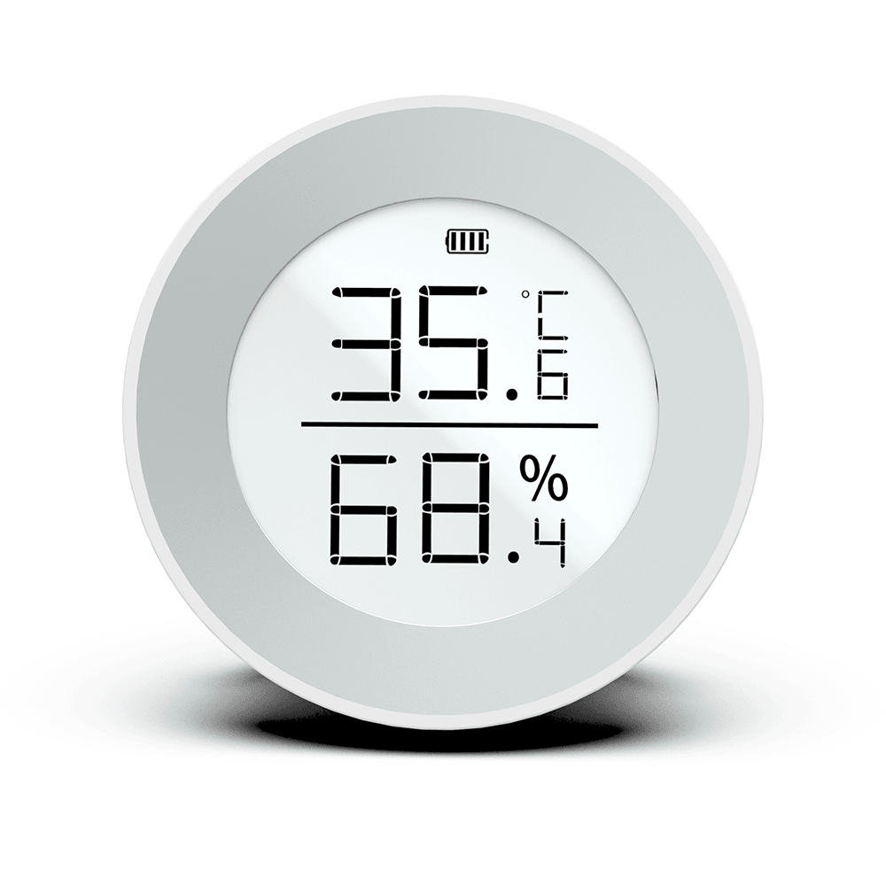 Digital Circular Indoor Temperature Hygrometer Humidity Temperature Measurement for Indoor Home Office Measurement