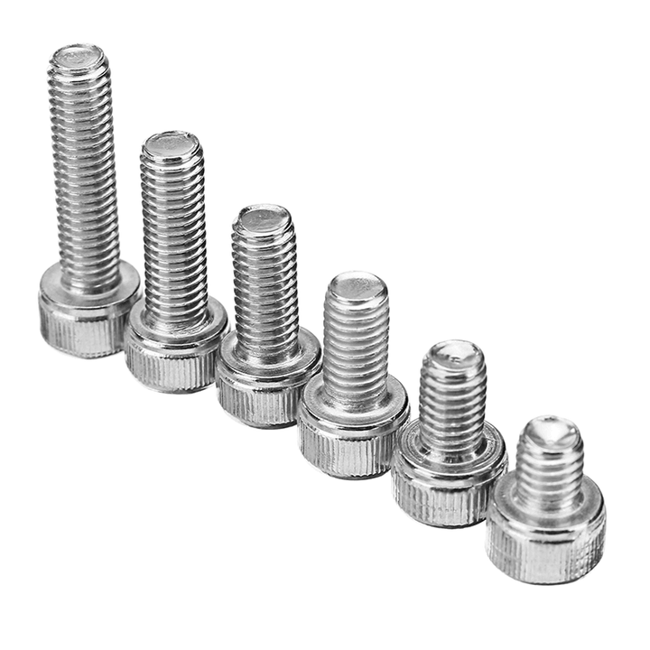 Suleve‚Ñ¢ M5SH1 60Pcs M5 Stainless Steel 6-20Mm Hex Socket Cap Head Screw Allen Bolt Assortment Kit