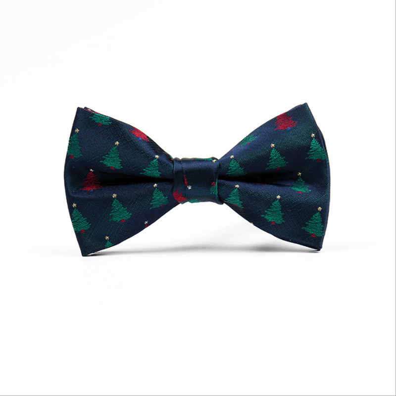 Fashion Casual Men'S Polyester Jacquard Bow Tie