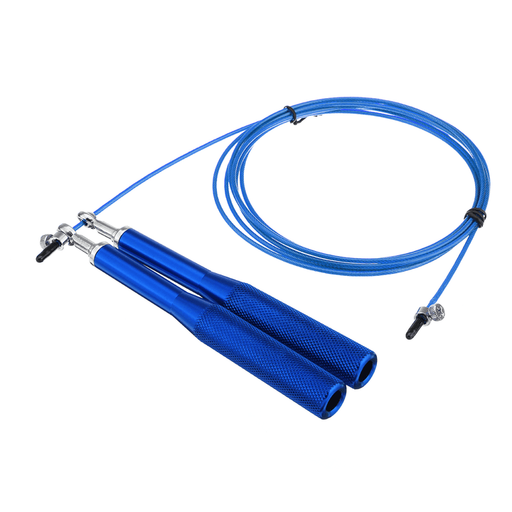 2.8M Skipping Fitness Exercise Rope Jumping Steel Cable Speed Rope - MRSLM