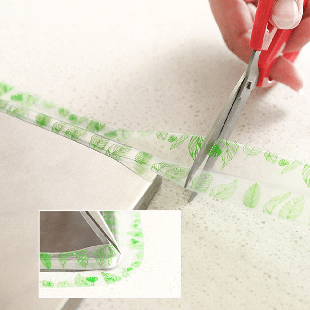 3.2M Waterproof Sealing Strip Self-Adhesive Tape Mildew Proof Tape for Kitchen Bathroom Toilet Wall Corner