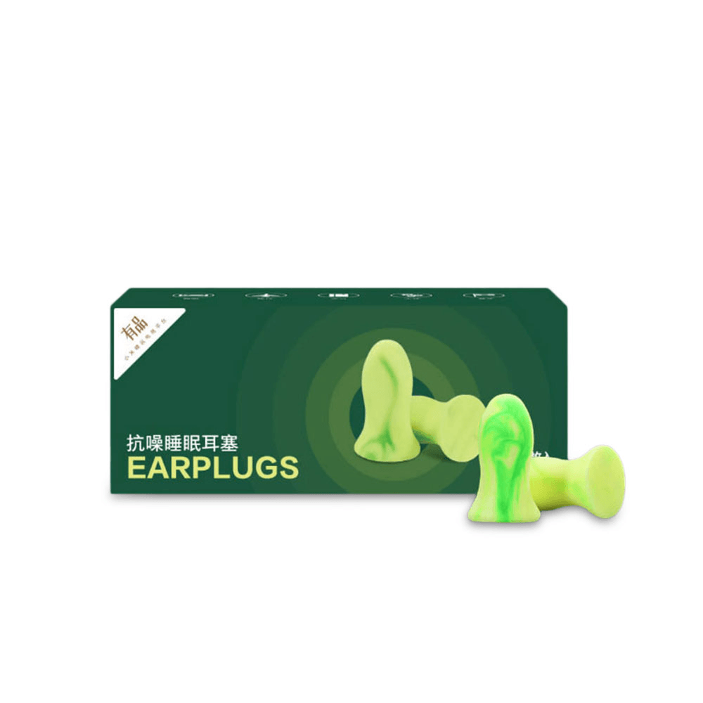 Miaomiaoce 5 Pair Anti-Noise Sleeping Earplugs Soft Slow Rebound Earplugs Noise Reduction Earplugs Headphone Earpads from Xiaomi Youpin