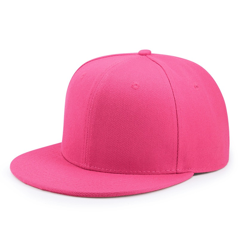 Hip Hop Full Cover Flat Brim Baseball Light Plate Hip Hop Street Dance Flat Hat