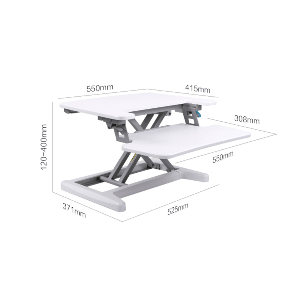 XIAOMI Sit-Stand Desk Riser Loctek Sit-Stand Workstation Height Adjustable Computer Laptop Desk with Removable Keyboard Tray