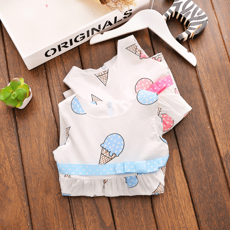 Female Baby Girls Summer Dress Cotton Dress 0-3 Years 1 Baby Girl Princess Skirt Dress