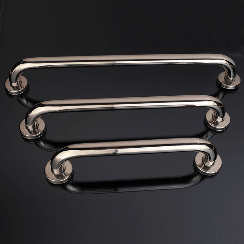 Stainless Steel Bathroom Wall Grab Bar Safety Grip Handle Towel Rail Shelf