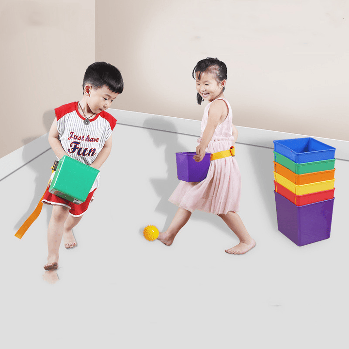 Children'S Bucket Sandbag Waist Hanging Plastic Bucket