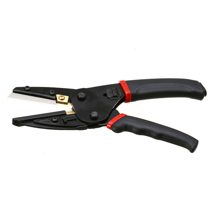 3 in 1 Cutting Tool Multi Cut Pliers Wire Black Power Cut Garden Pruning Shears with 3Pcs Extra Blades Wire Stripper Scissors for Cutting Cable Leather Electrician Hand Crimping Tools