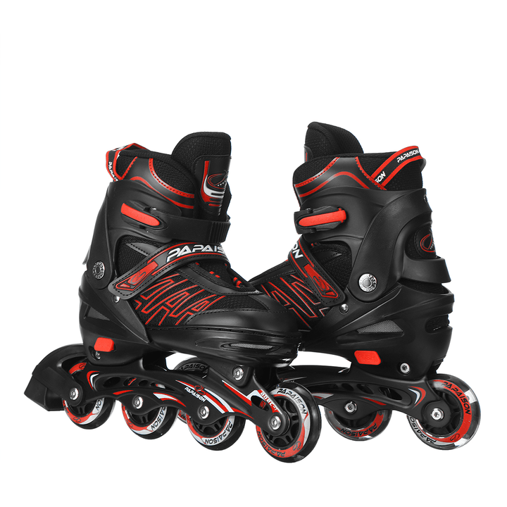 4-Wheels Inline Speed Skates Shoes Hockey Roller Professional Skates Sneakers Rollers Skates for Adults Youth Kids