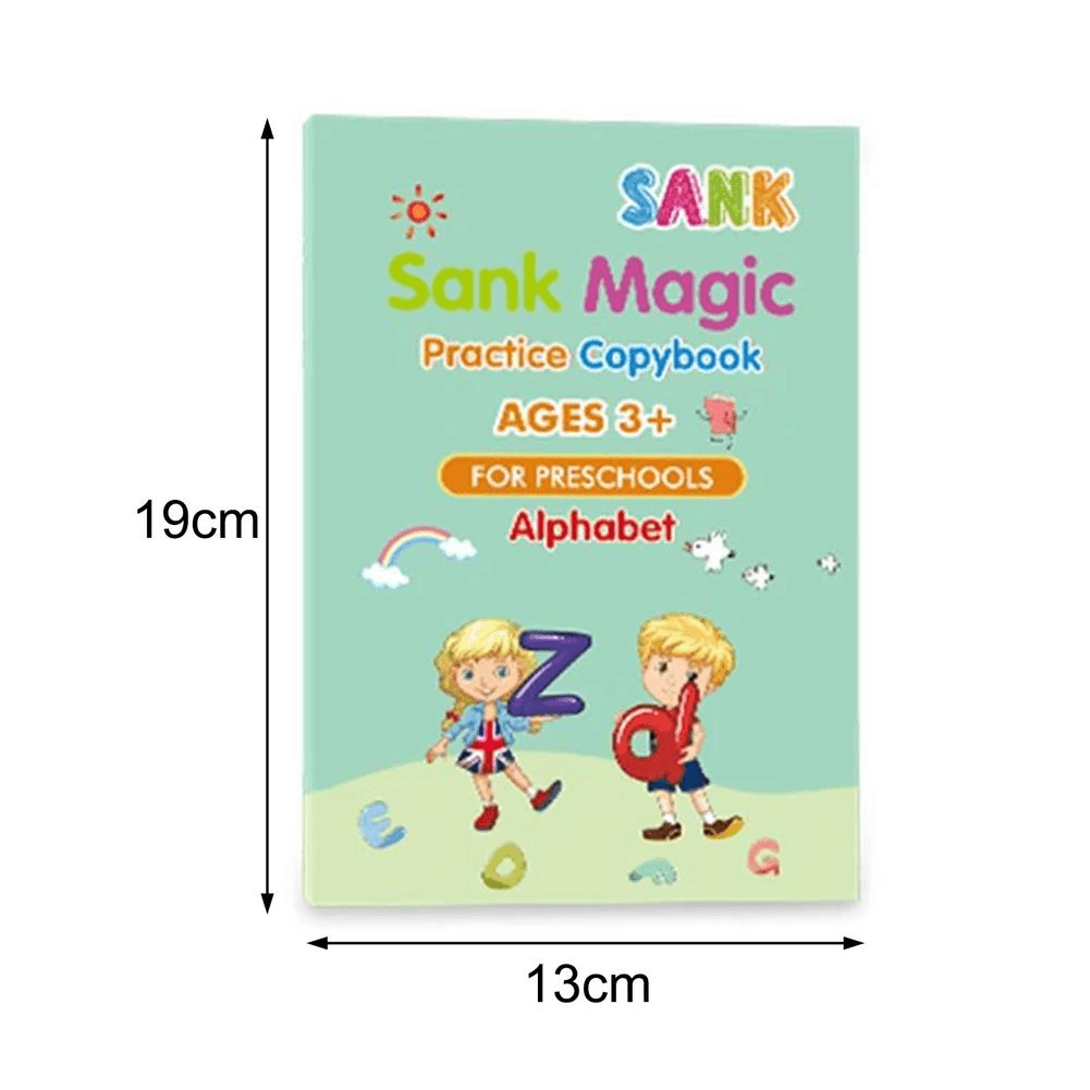 Full English Version of Calligraphy Stickers Children Copybook