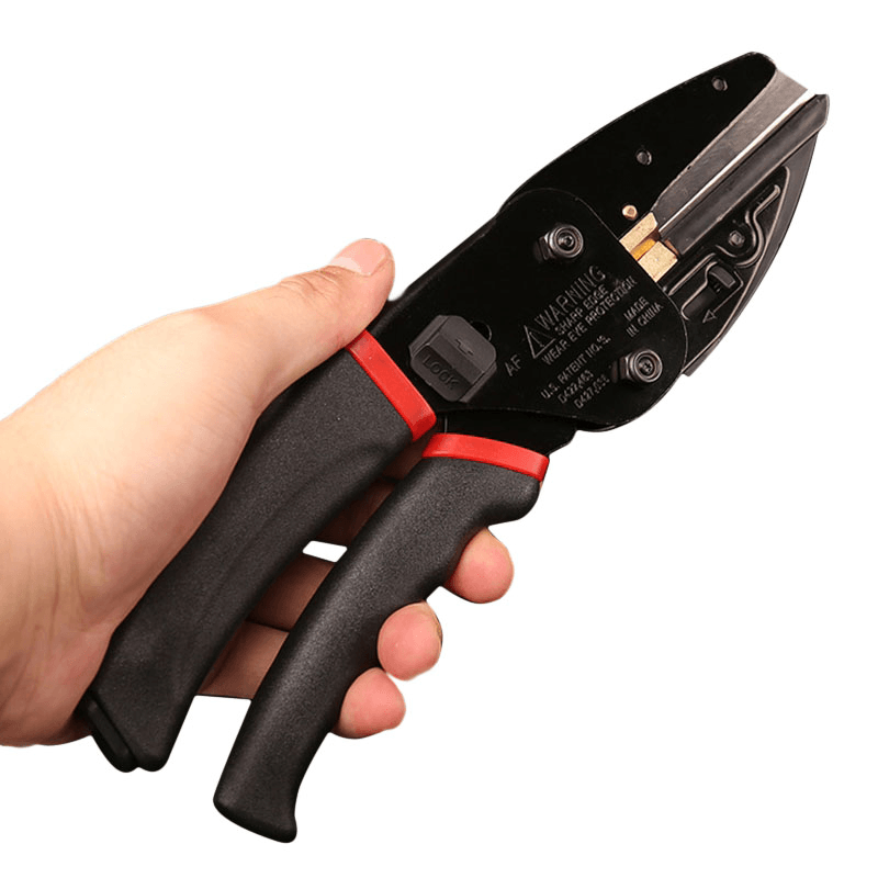 3 in 1 Cutting Tool Multi Cut Pliers Wire Black Power Cut Garden Pruning Shears with 3Pcs Extra Blades Wire Stripper Scissors for Cutting Cable Leather Electrician Hand Crimping Tools