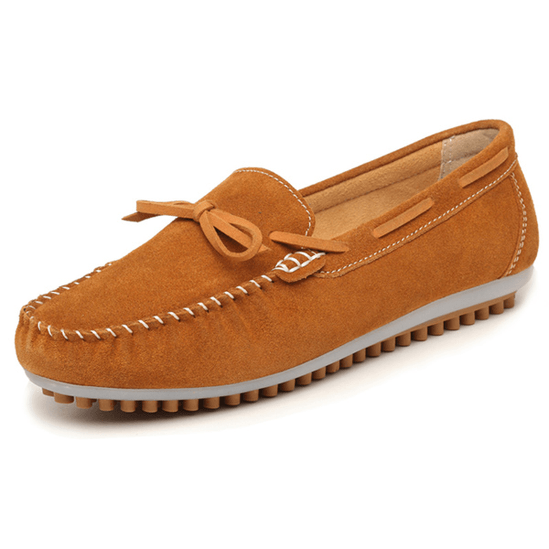 Women Casual Flat Shoes Lace up round Toe Flats Soft Sole Flat Loafers