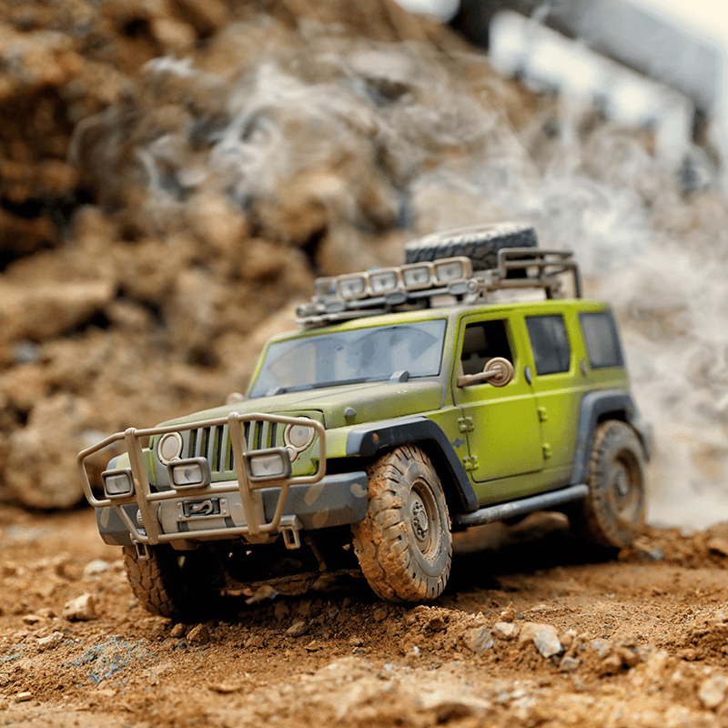 Wrangler Off-Road Simulation Alloy Car Model