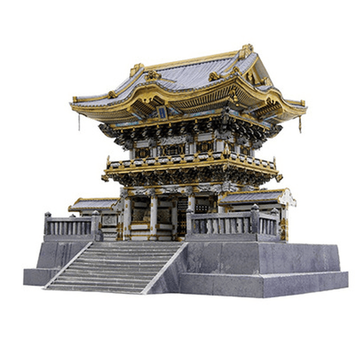 3D Paper Model of Famous Japanese Buildings