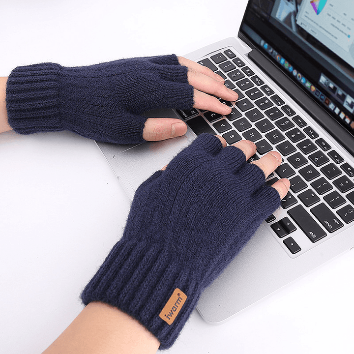 Men'S and Women'S Autumn and Winter Cold Protection Touch Screen Gloves