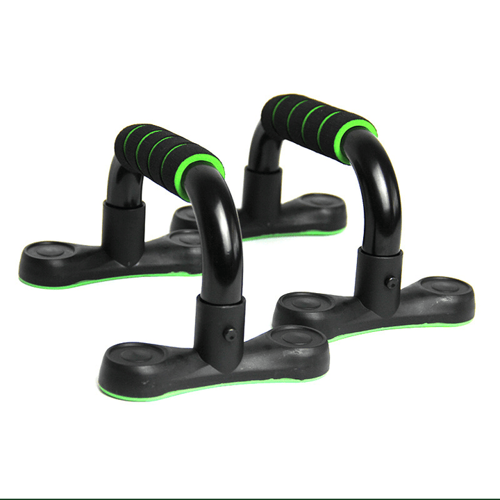 1 Pair Push up Stands Non-Slip Cushioned Foam Grip Sports Supports Stand Home Fitness Exercise Tools - MRSLM