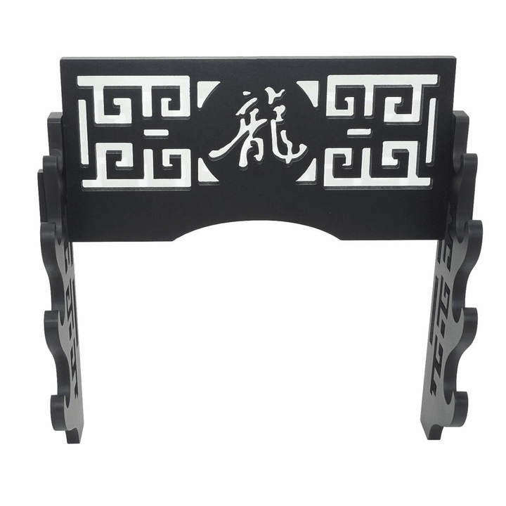 4-Tier Holder Wall Mount Samurai Stand Knife Holder Display Rack for Katana Wakizashi