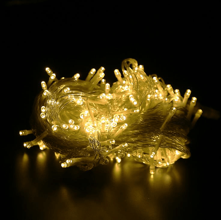 10M 2020 Christmas Tree Fairy LED Waterproof String Light Garland Chain Home Garden Wedding Party Outdoor Holiday Decor - MRSLM