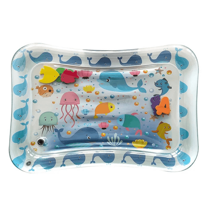 Baby Summer Water Mat Safety Inflatable Cushion Ice Mat Early Education Toys Kids Water Play Mats