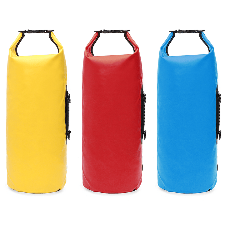 15L Sports Waterproof Dry Storage Bucket Bag Backpack Custom Outdoor Floating Boating Camping Bag