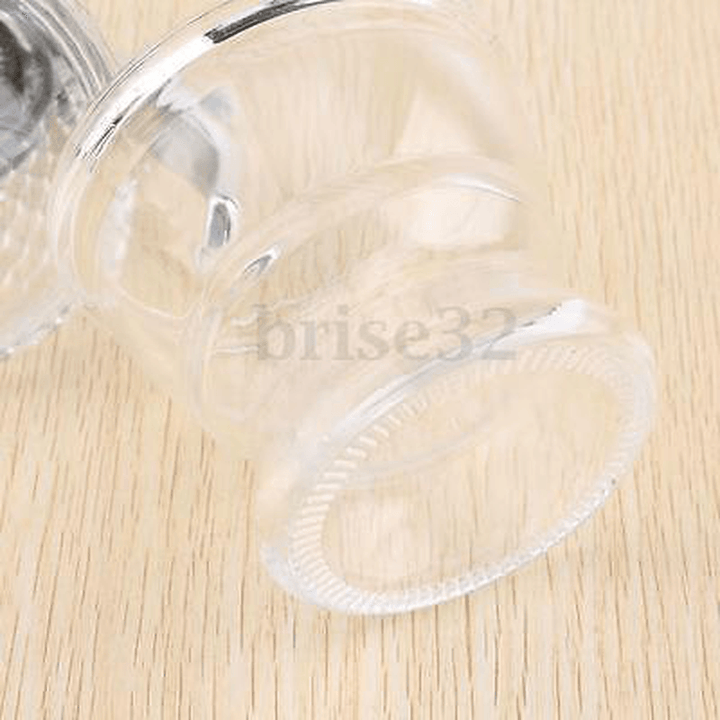 200ML Acrylic Clear Pot Honey Dispenser Container Hive Spice Holder Bee Bottles