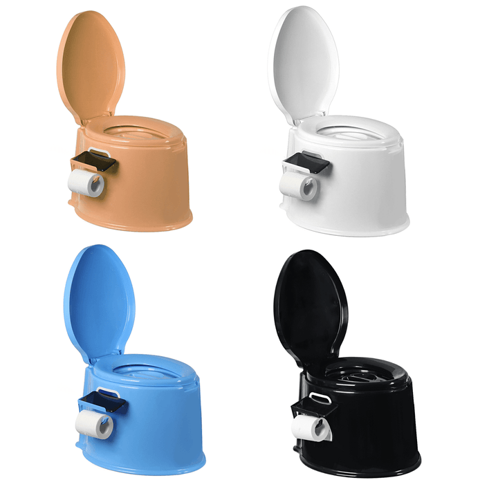 Portable Large Potty Commode Mobile Toilet Detachable Stool for the Elderly and Gravida