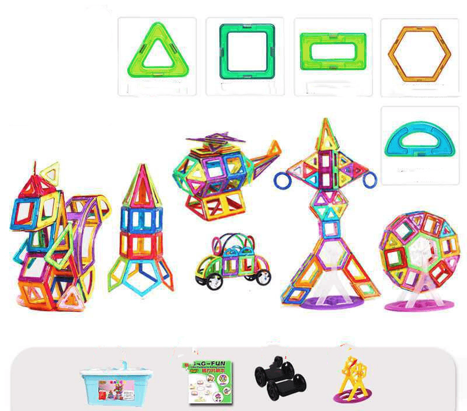 Lifting Magnetic Piece Building Blocks Children'S Toys