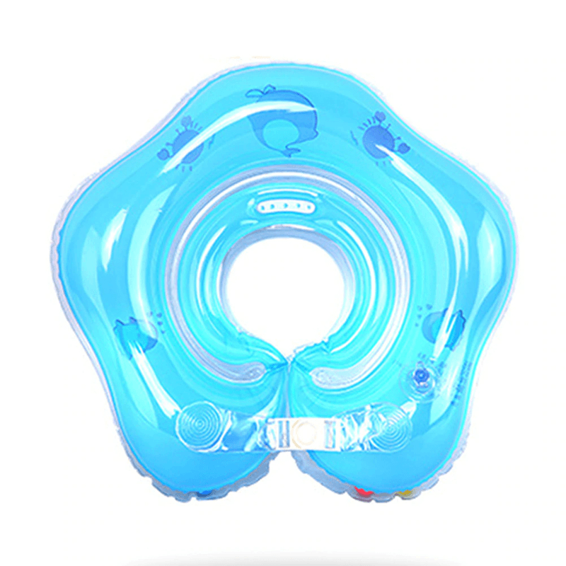 Swimming Baby Accessories Neck Ring Tube Safety Infant Float Circle for Bathing Inflatable Flamingo Inflatable Water - MRSLM