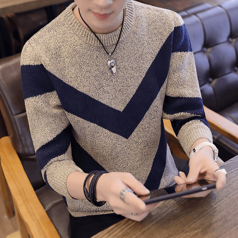 Comfortable Fashion Trendy round Neck Sweater