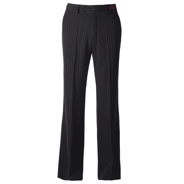 National Standard Modern Dance Pants Loose Striped Pockets