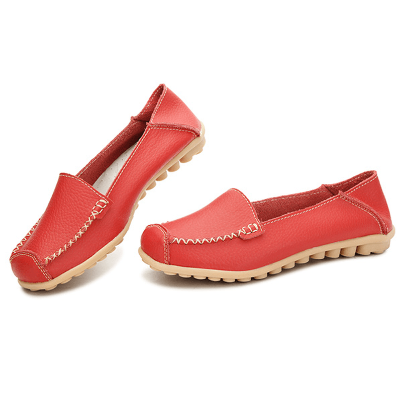 Women Flats Shoes Comfortable Casual Slip on round Toe Soft Flat Loafers Shoes