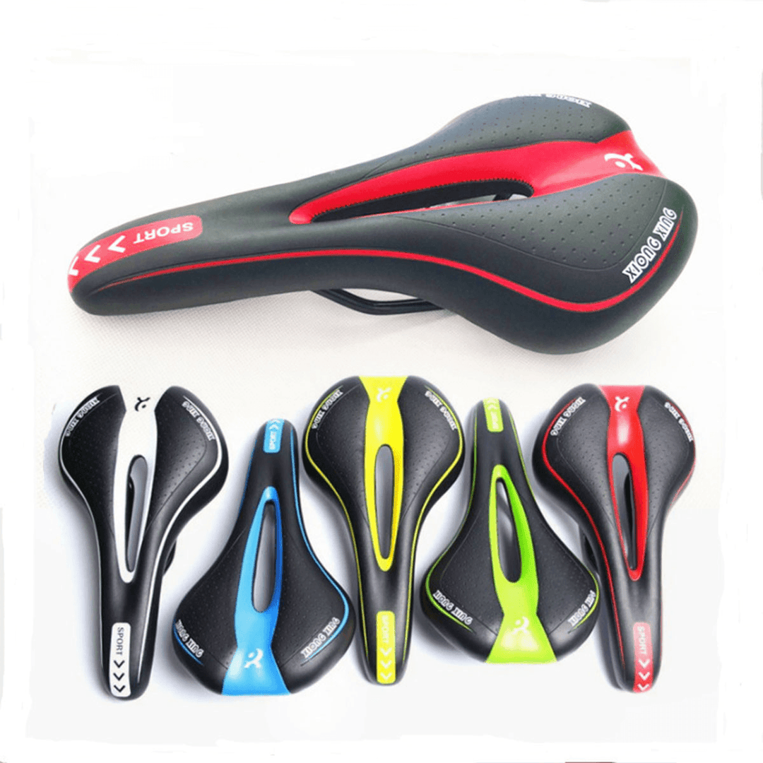 Comfortable Bike Saddle Seat-Gel Waterproof Bicycle Saddle with Central Relief Zone and Ergonomics Design for Mountain Bikes,Road Bikes