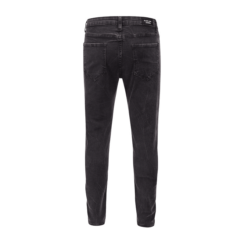 Snowflake Washed Slim-Fit Jeans