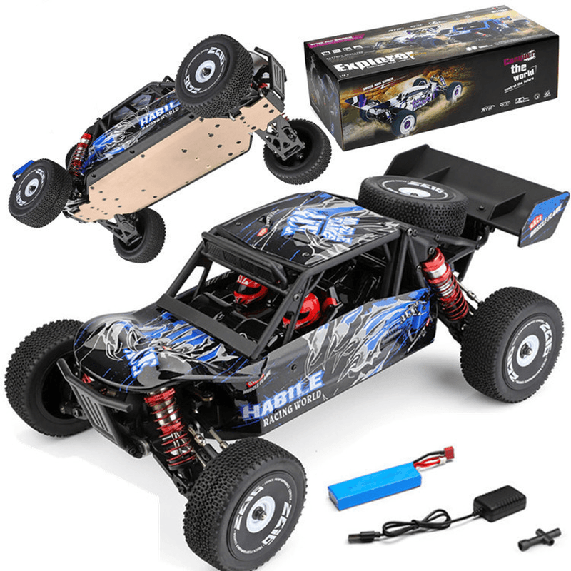 Remote Control Car High-Speed Off-Road Vehicle Metal Disc Electric Four-Wheel Drive Elegant Car Rc Model