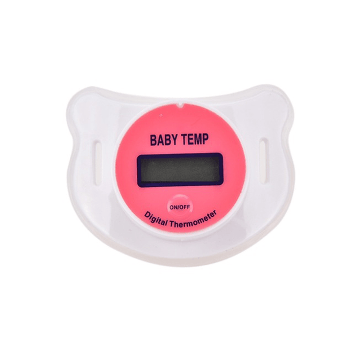 Vvcare KFT-21 LCD Baby Infant Nipple Pacifier Mouth Thermometer Portable Baby Celsius Thermometer Soother Soft Baby Kids Health Fever Care