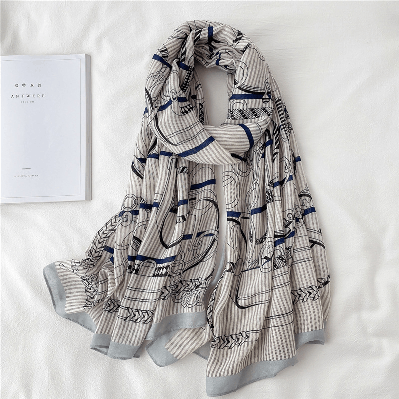 Fashion Scarf Women Cotton and Linen Shawl Europe and America