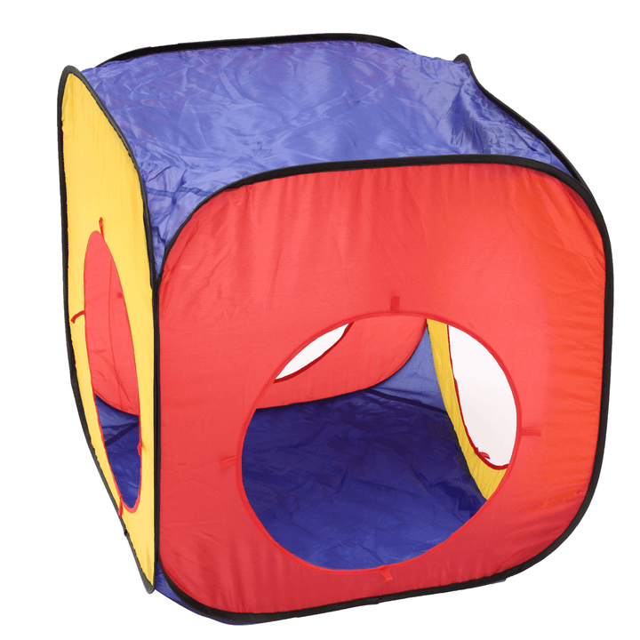 2.8M Three in One Outdoor Children'S Tent Crawl Tunnel Cubic Shape Playhouse for Kids