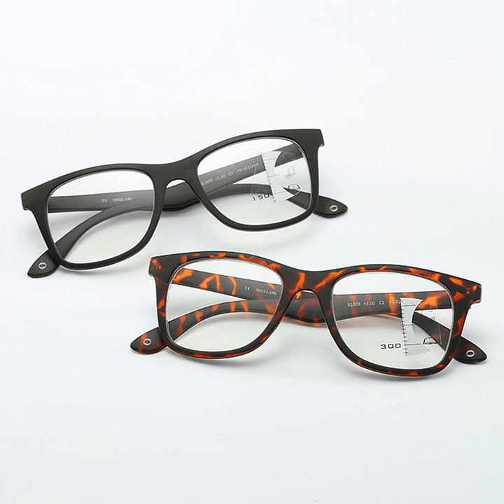 Retro Progressive Bifocal Reading Glasses Eyeglasses