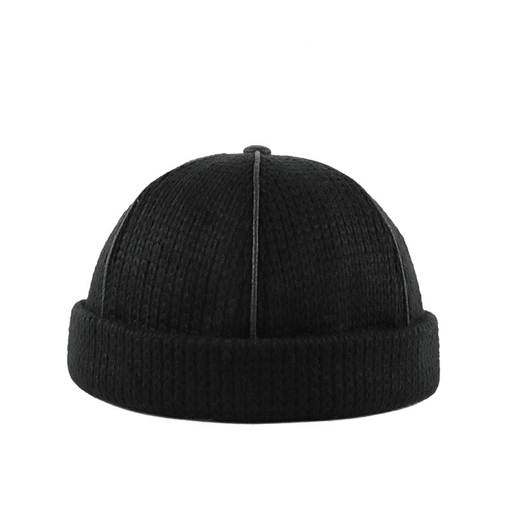 Melon Hat Hip Hop Personality Trendmen and Women Landlord Ruffian Hat without Eaves