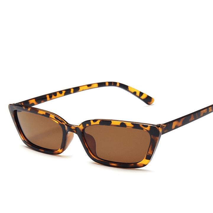 Narrow Frame Sunglasses Two-Tone Sunglasses